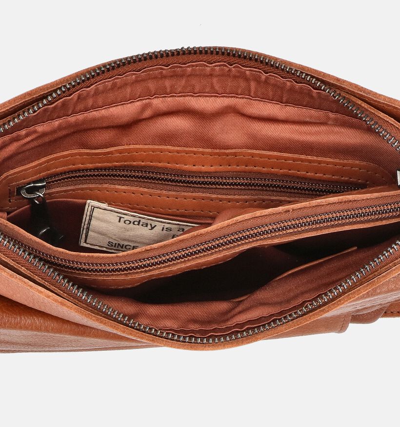 Bear Design Cognac Bruine Handtas voor dames (375801)