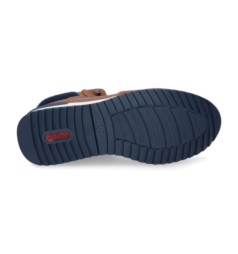 Rieker Cognac Bottines voor heren (297834) - geschikt voor steunzolen