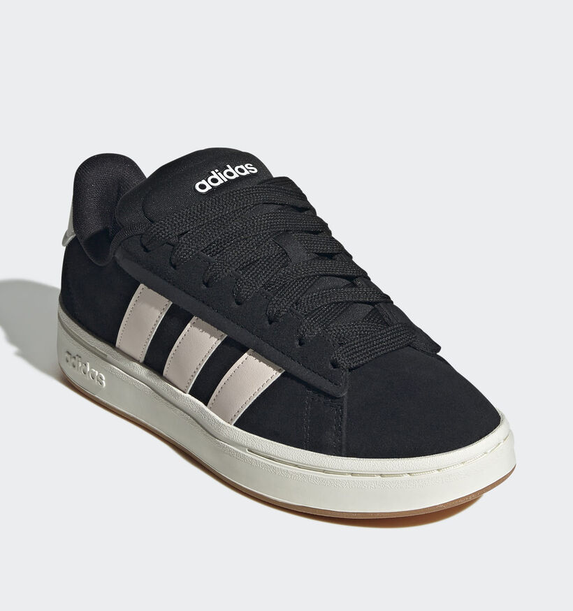 adidas Grand Court Zwarte Sneakers voor dames (359441) - geschikt voor steunzolen