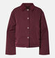 Pieces Jorma Corduroy Bordeaux Jas voor dames (362264)