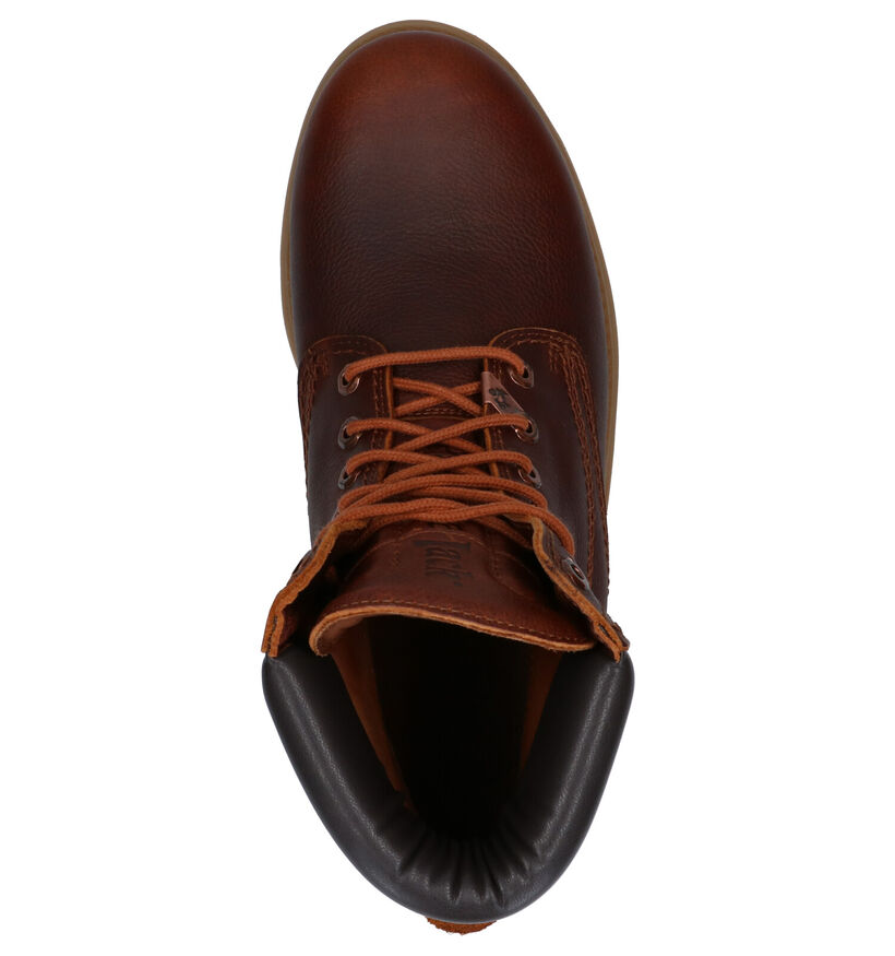 Panama Jack Bruine Boots in leer (259276)