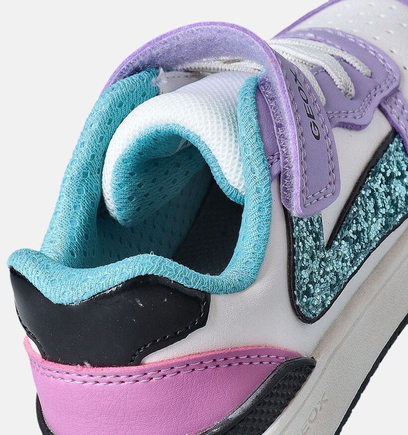 Geox Washiba Paarse Sneakers voor meisjes (351937) - geschikt voor steunzolen