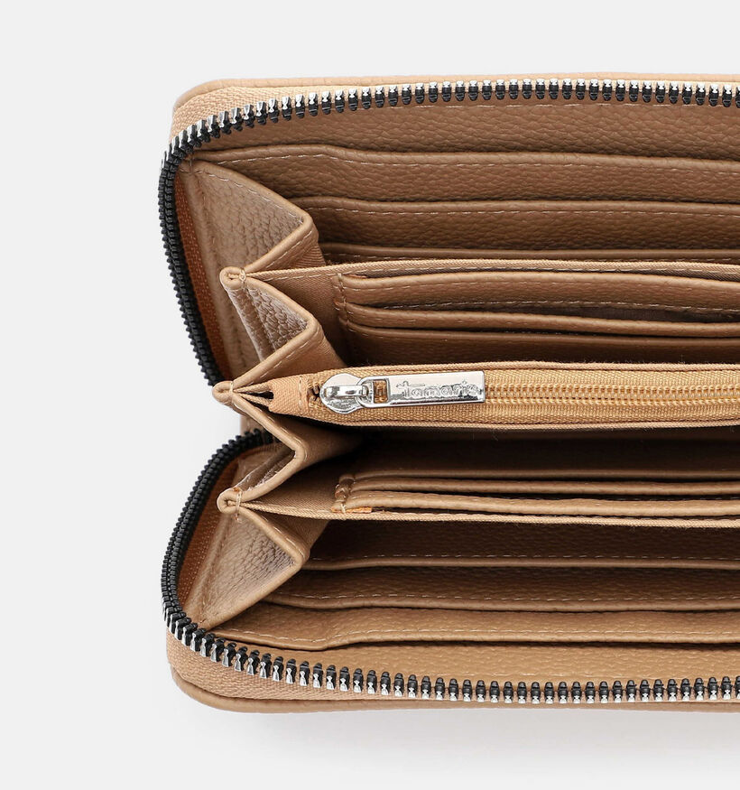 Tamaris Karolin Bruine Ritsportemonnee voor dames (371317)