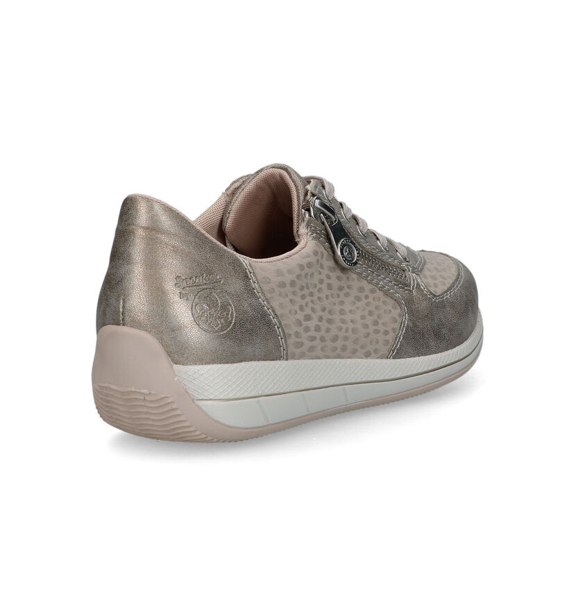 Rieker Chaussures confort en Beige pour femmes (320230) - pour semelles orthopédiques