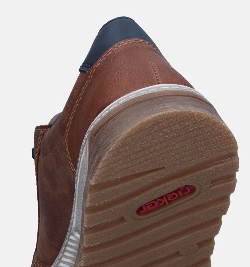 Rieker Chaussures à lacets en Cognac pour hommes (344394)