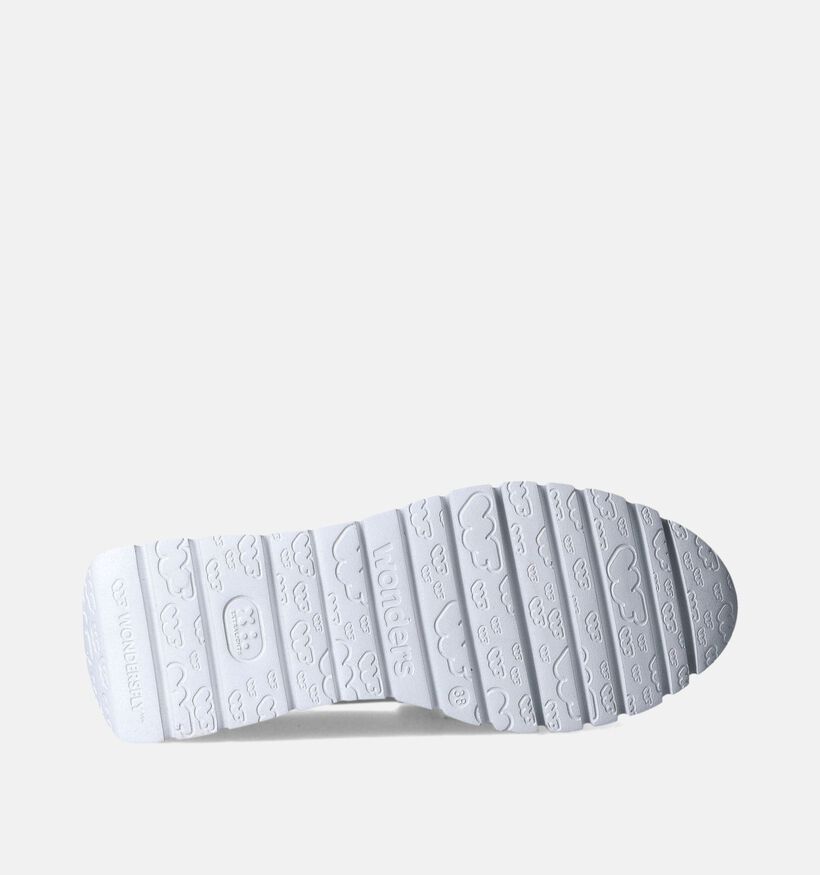 Wonders Witte Instappers voor dames (357811) - geschikt voor steunzolen