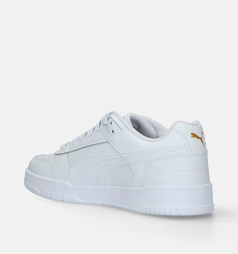 Puma Game low Baskets en Blanc pour garçons, filles (334468)