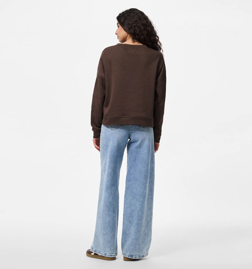 Pieces Chilli Sweatshirt en Marron pour femmes (361140)