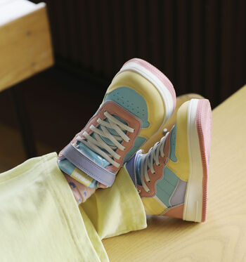 CEMI Baskets Violet/Bleu