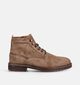 Via Borgo Boots &agrave; lacets en Taupe pour hommes (379282)