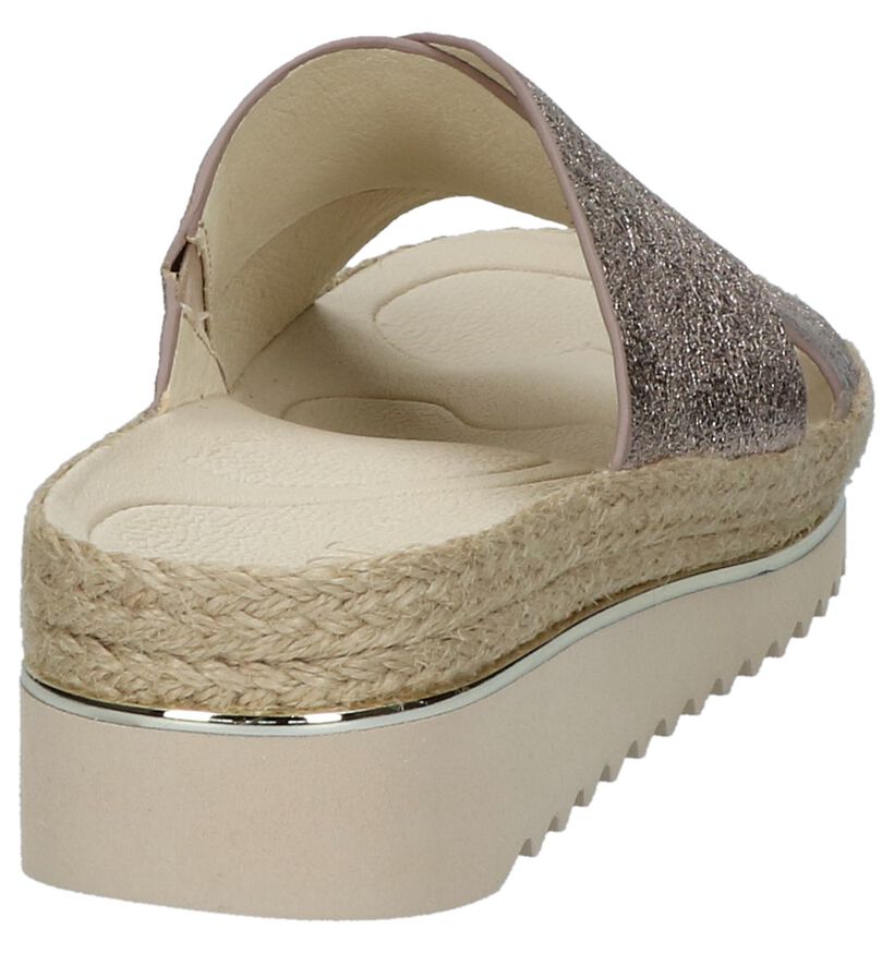 Rose Gold Comfortabele Slippers Gabor, , pdp