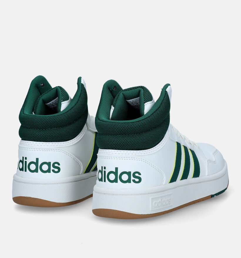 adidas Hoops 3.0 Mid Witte Sneakers voor dames (329409) - geschikt voor steunzolen