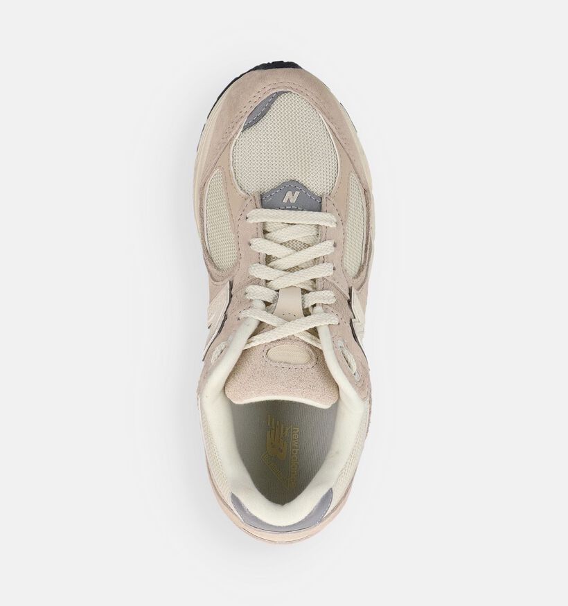 New Balance 2002 Baskets Sportives en Taupe pour femmes (372216) - pour semelles orthop&eacute;diques