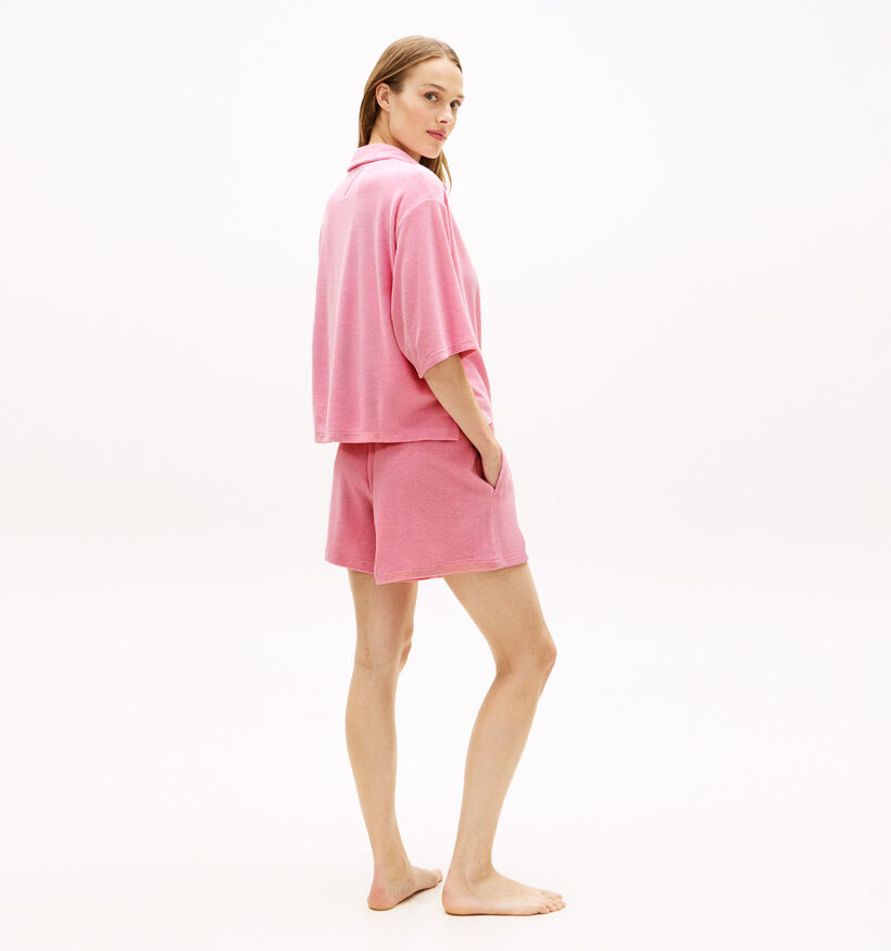 Tommy Hilfiger Toweling Roze Short voor dames (369263)