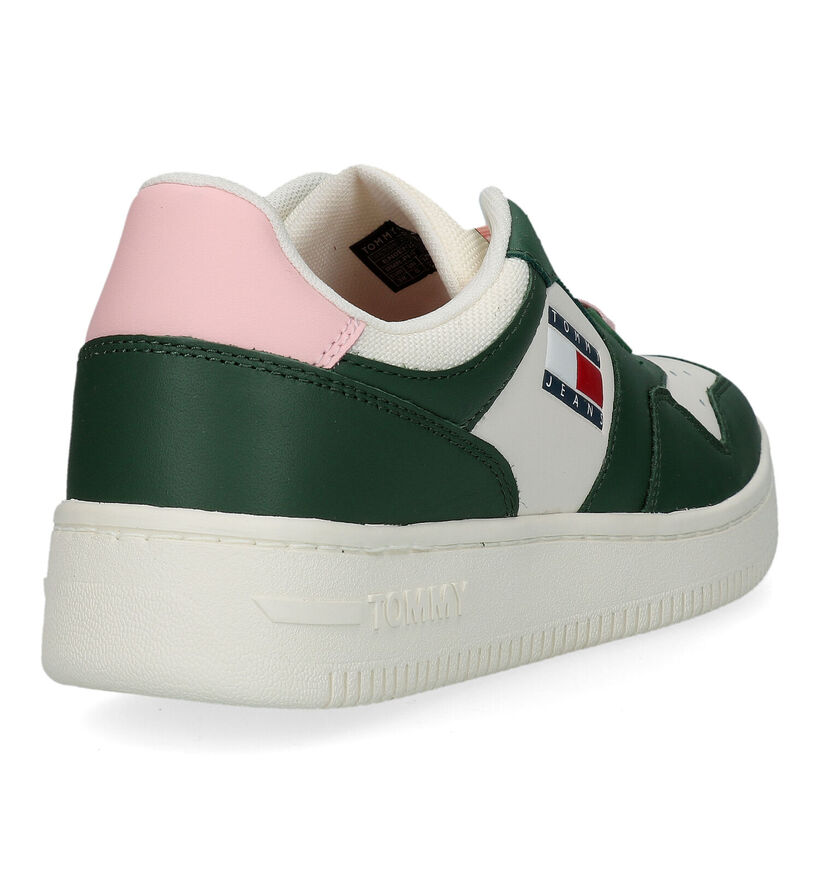 Tommy Hilfiger Retro Groene Sneakers voor dames (326167) - geschikt voor steunzolen
