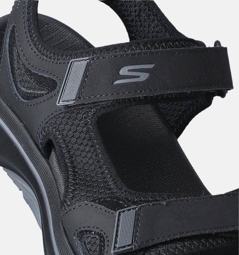Skechers Go Walk Arch Fit 2.0 Zwarte Sandalen voor heren (354580)