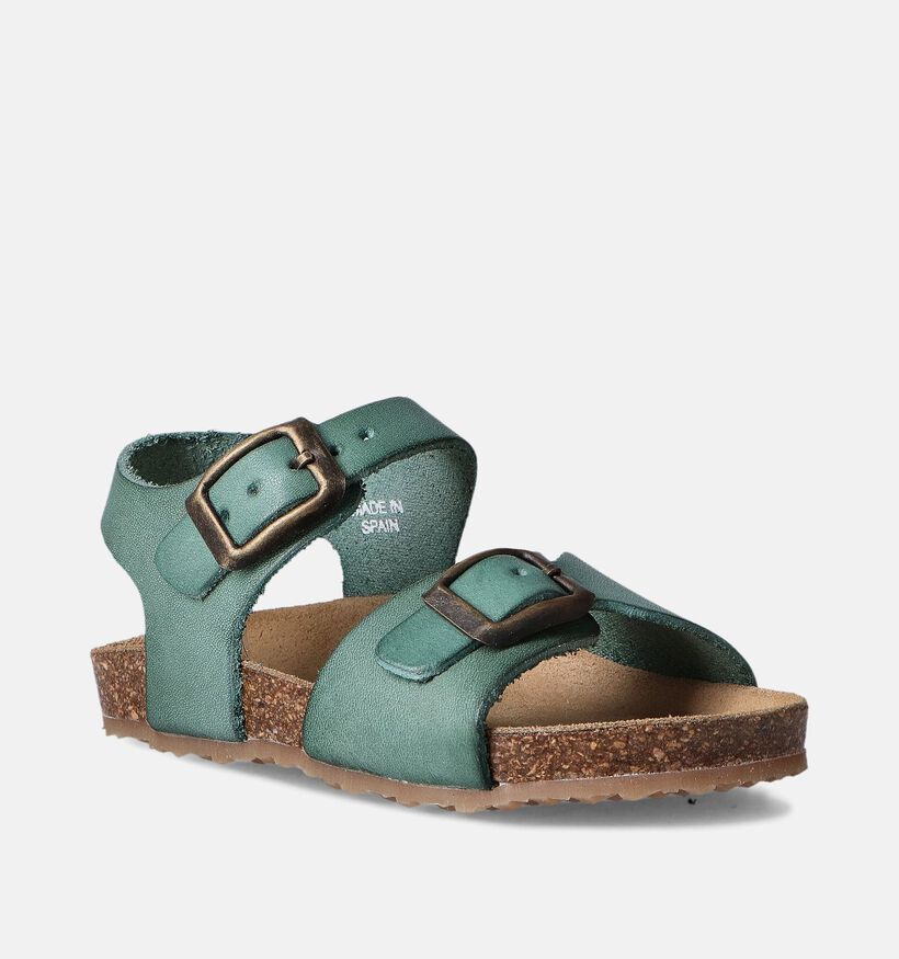 Little David Easy 4 Sandales pour bébé en Vert pour filles, garçons (356057)