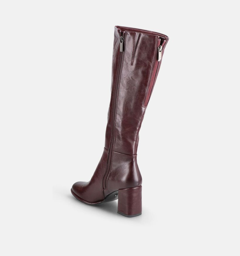 Tamaris Bordeaux Lange Laarzen voor dames (378953)