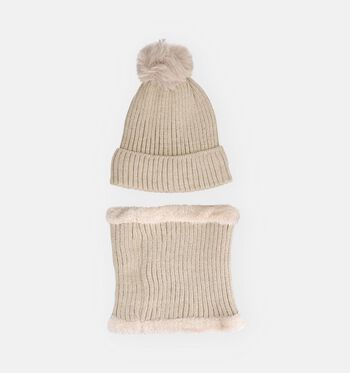 Via Limone Bonnets Noir/Beige