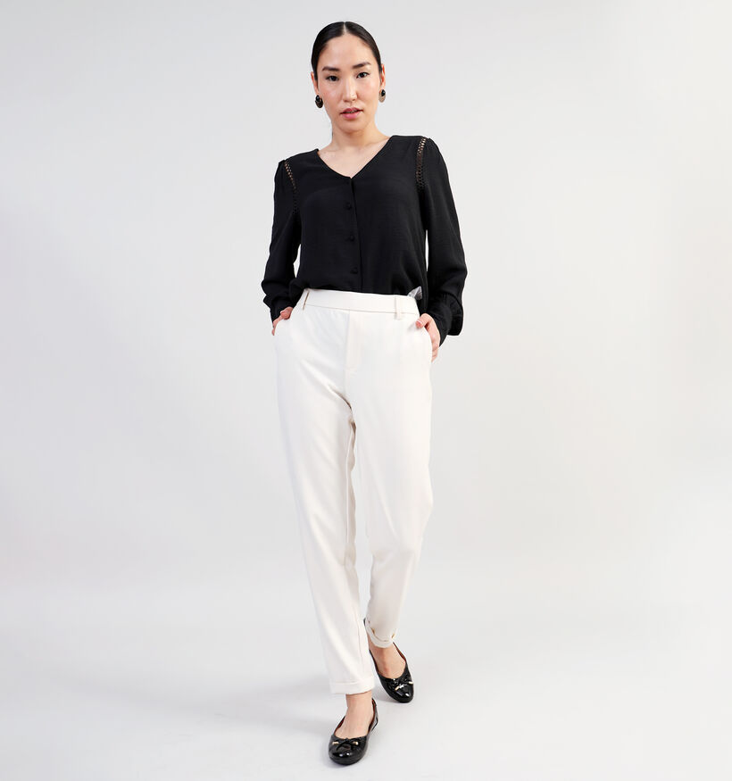 Vero Moda Maya Pantalon habillé en Beige L32 pour femmes (352120)