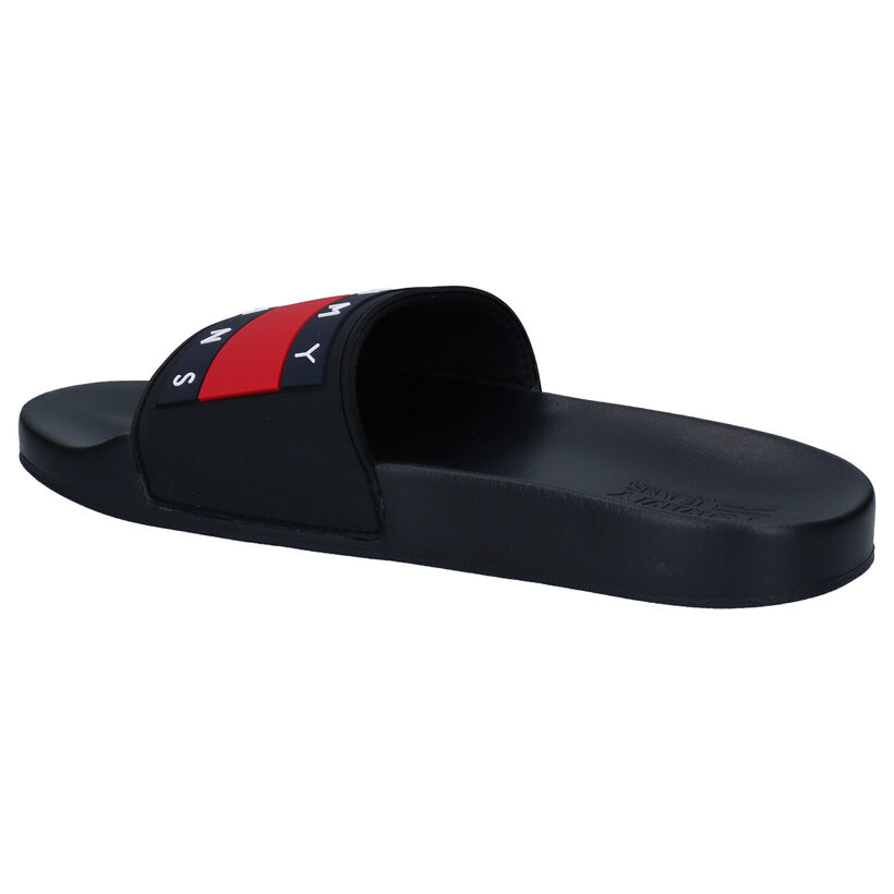 Tommy Hilfiger Blauwe Badslippers in kunststof (285341)