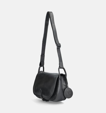 Saccoo Crossbody tassen Zwart/Cognac