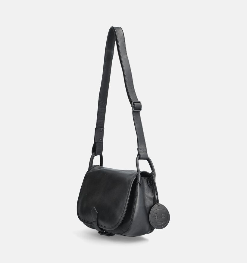 Saccoo Moon Zwarte Crossbody Tas voor dames (366279)