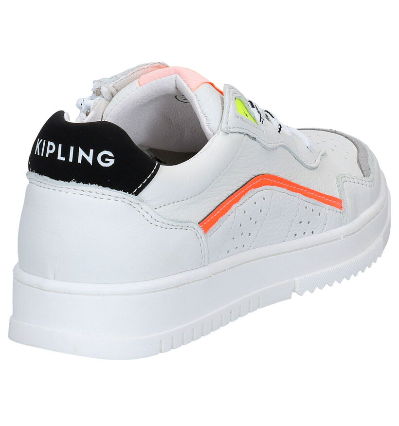 Kipling Emiliano Witte Sneakers in leer (291951)