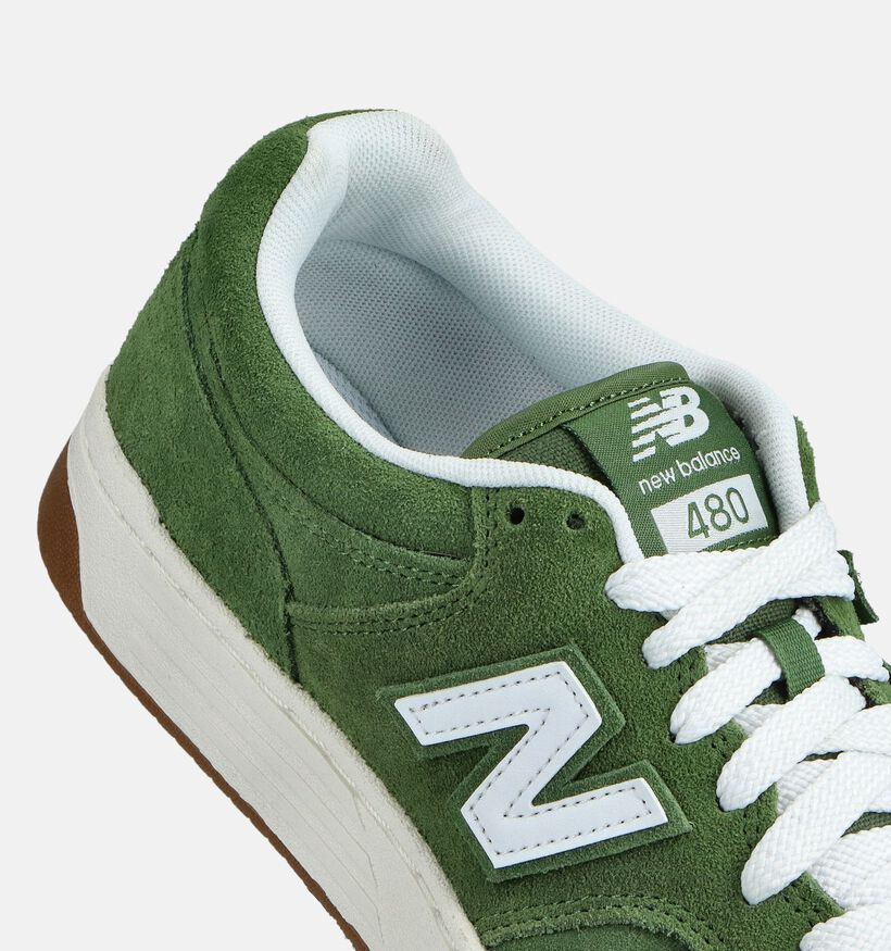 New Balance Zwarte Sneakers New Balance 480 Groene/Witte Sneakers voor heren (358595) - geschikt voor steunzolen
