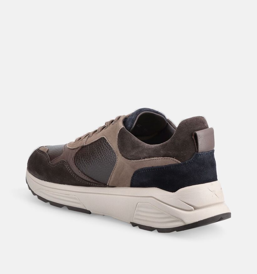 Xsensible Rialto Chaussures plates en Brun fonc&eacute; pour hommes (379243) - pour semelles orthop&eacute;diques