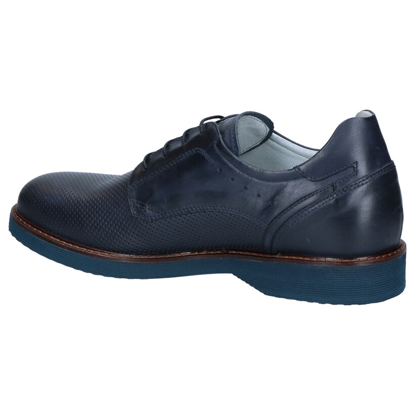 NeroGiardini Chaussures habillées en Bleu foncé en cuir (270472)