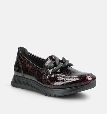 Rieker Chaussures plates Bordeaux