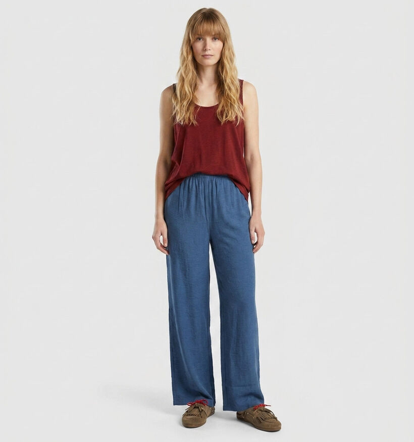 Vila Surashil Blauwe Geklede Broek voor dames (378484)