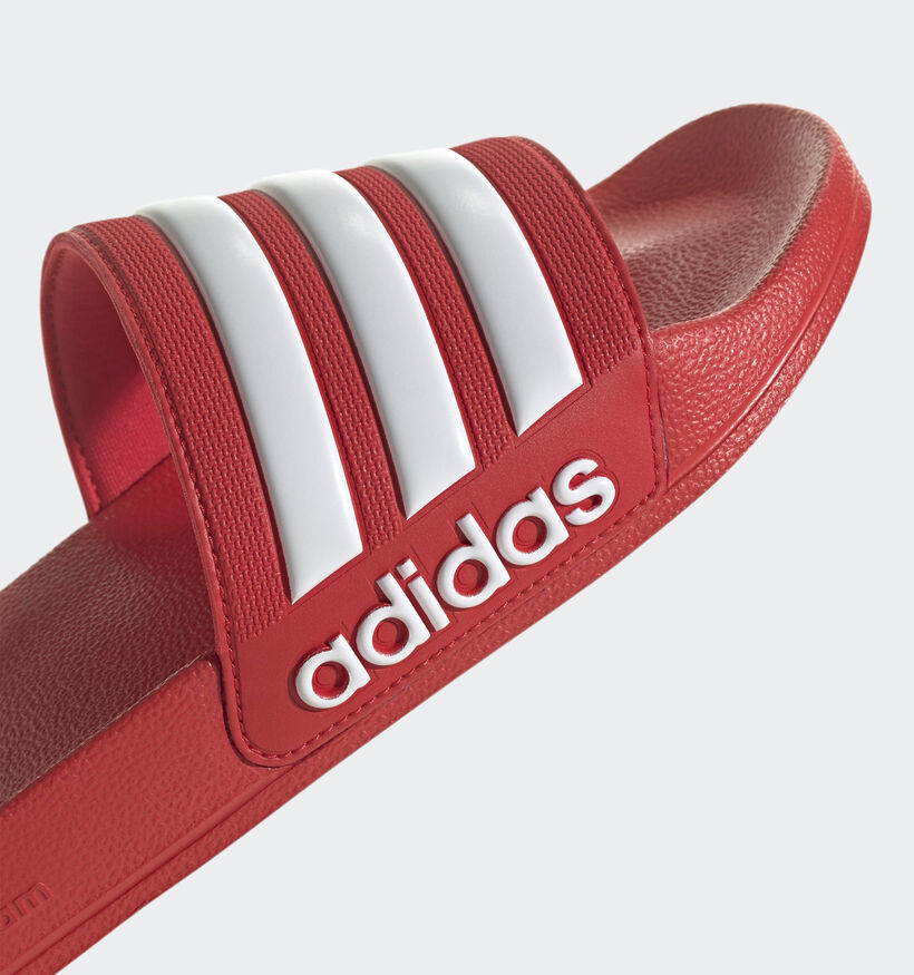 adidas Adilette Shower Claquettes en Rouge pour hommes (367000)