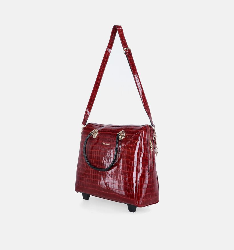 Olivia Lauren Alice Rode Laptoptas met wieltjes voor dames (373493)