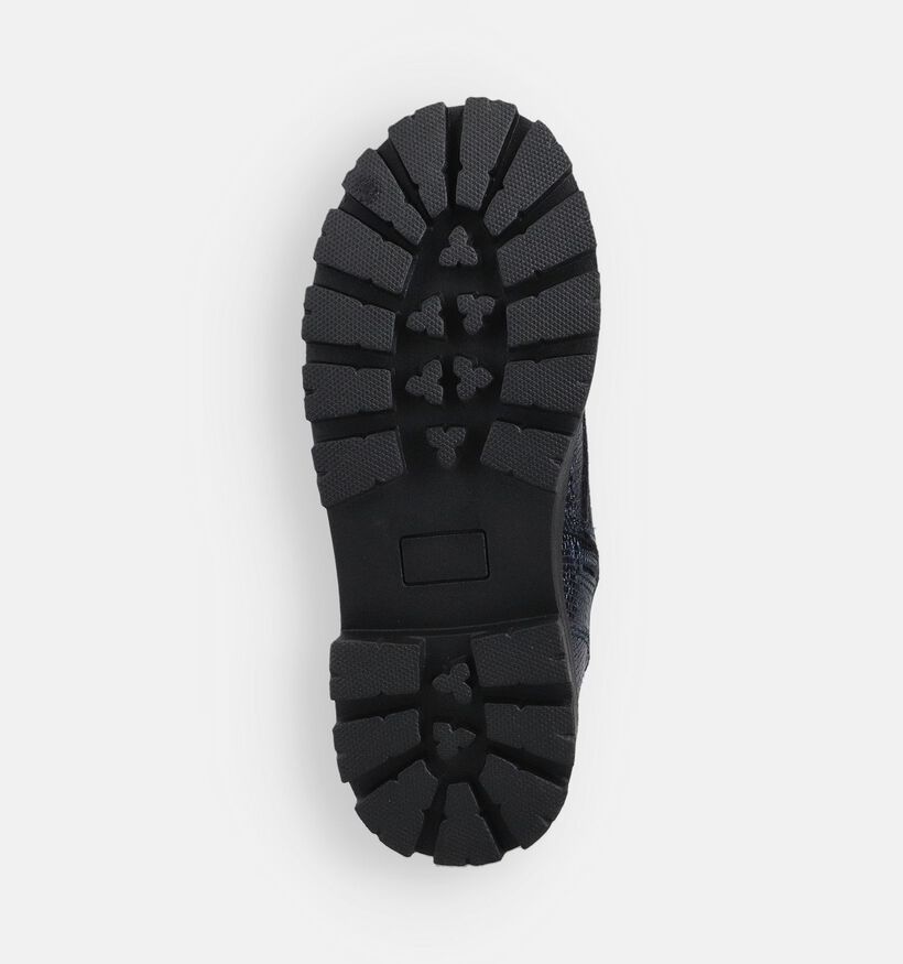 Milo & Mila Chaussures hautes en Bleu pour filles (362947) - pour semelles orthopédiques