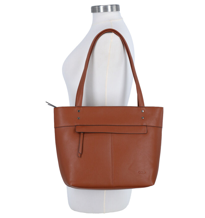 Gabor Hedda Taupe Shopper in kunstleer (279525)