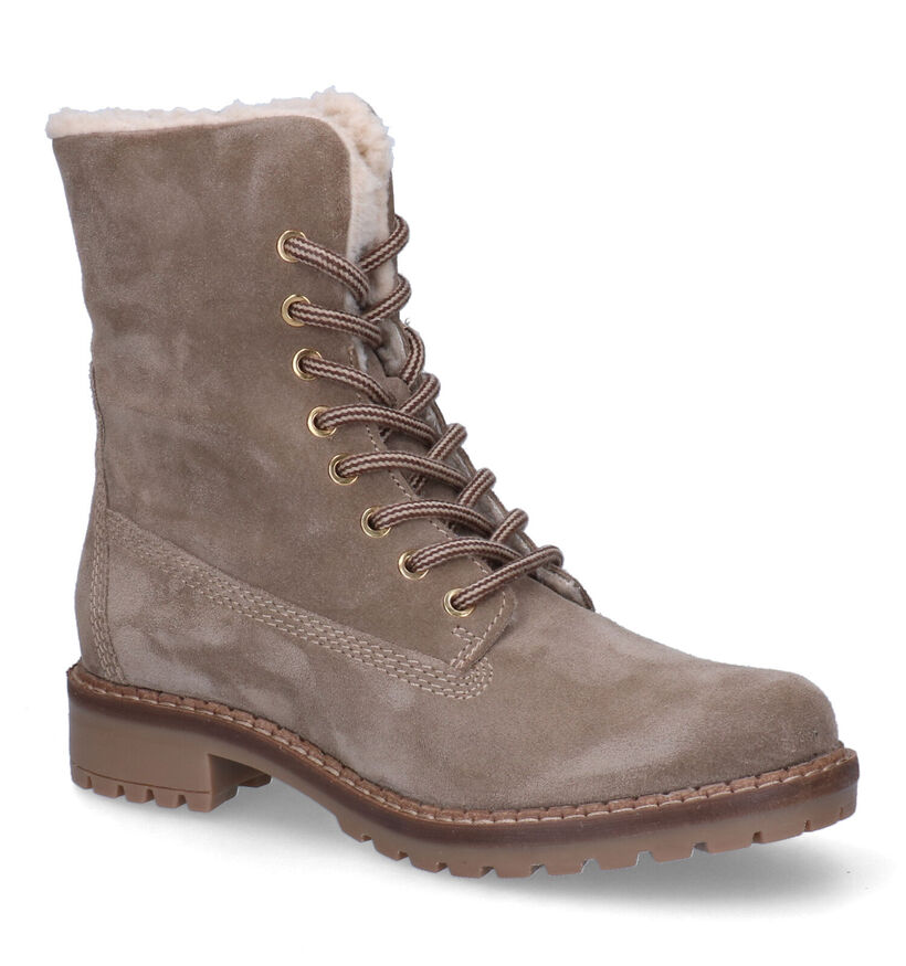 Signatur Bottines en Beige en nubuck (298637)