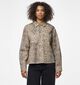 Pieces Fia Bruin Denim hemd voor dames (354087)