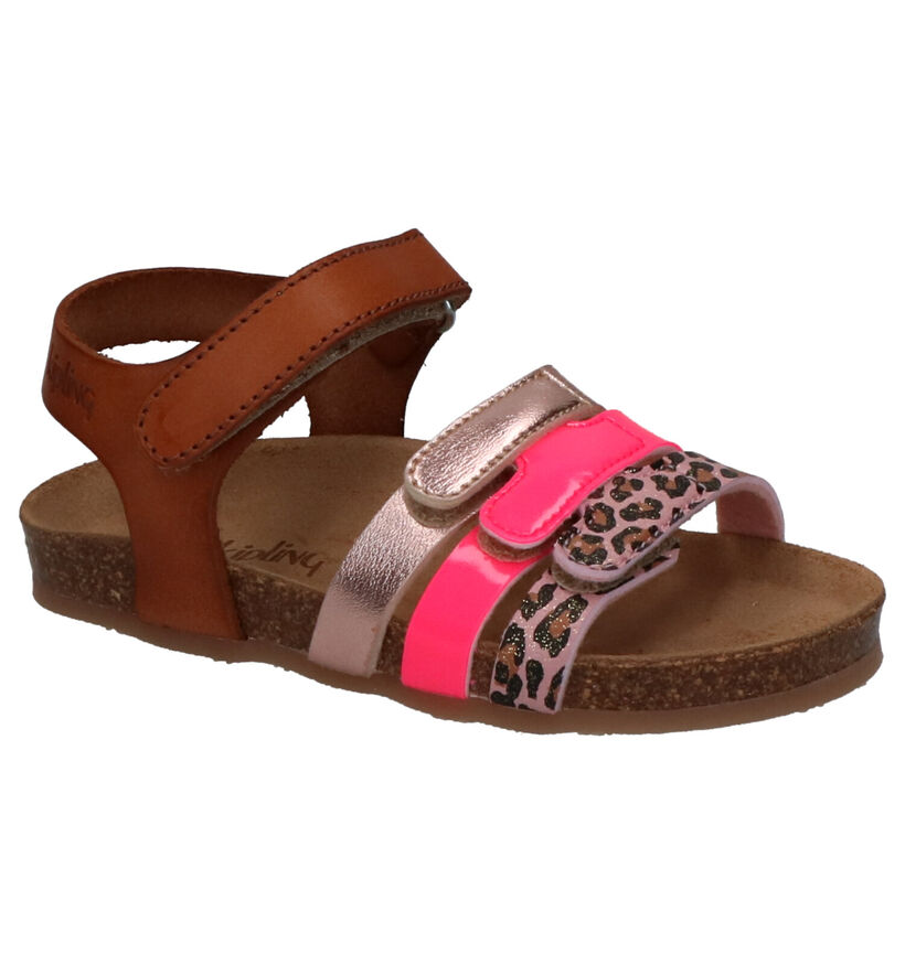 Cognac Sandalen Kipling Norma in kunstleer (273163)