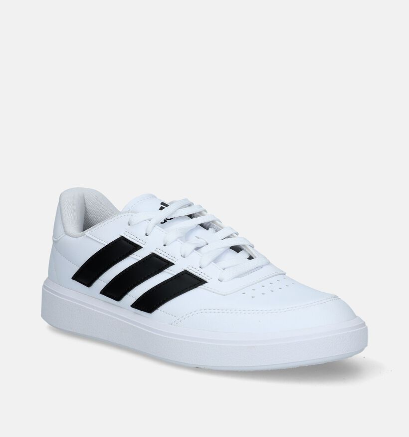 adidas Courtblock Baskets en Blanc pour hommes (334738) - pour semelles orthopédiques