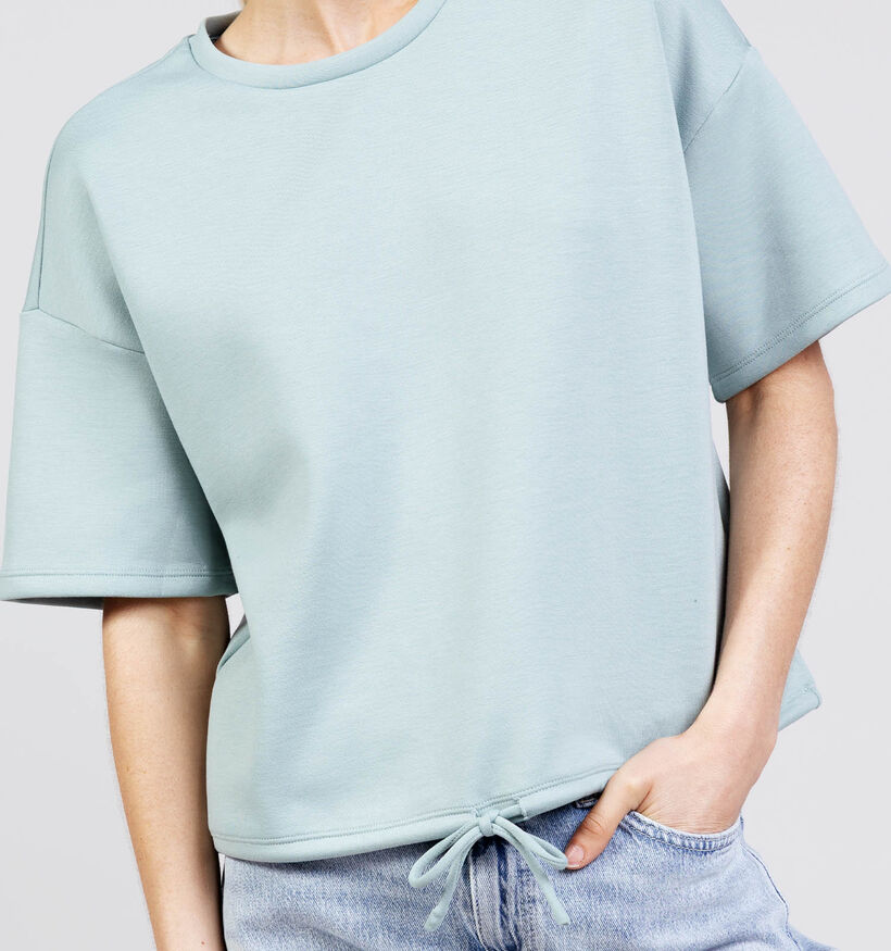 Vila Sandy 2/4 Sweat Top T-shirt en Vert pour femmes (374293)