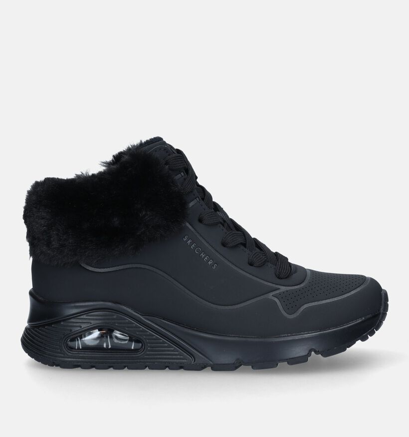 Skechers Uno Baskets en Écru pour filles (345253)