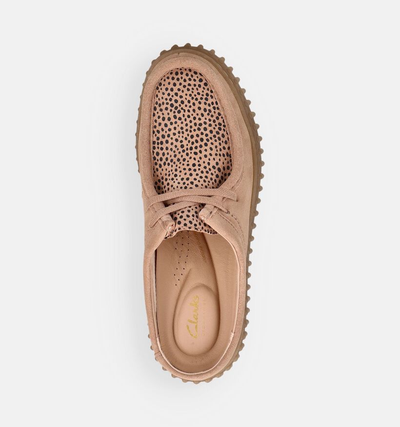 Clarks Torhill Mule Nu-pieds plates en Beige pour femmes (370561) - pour semelles orthop&eacute;diques