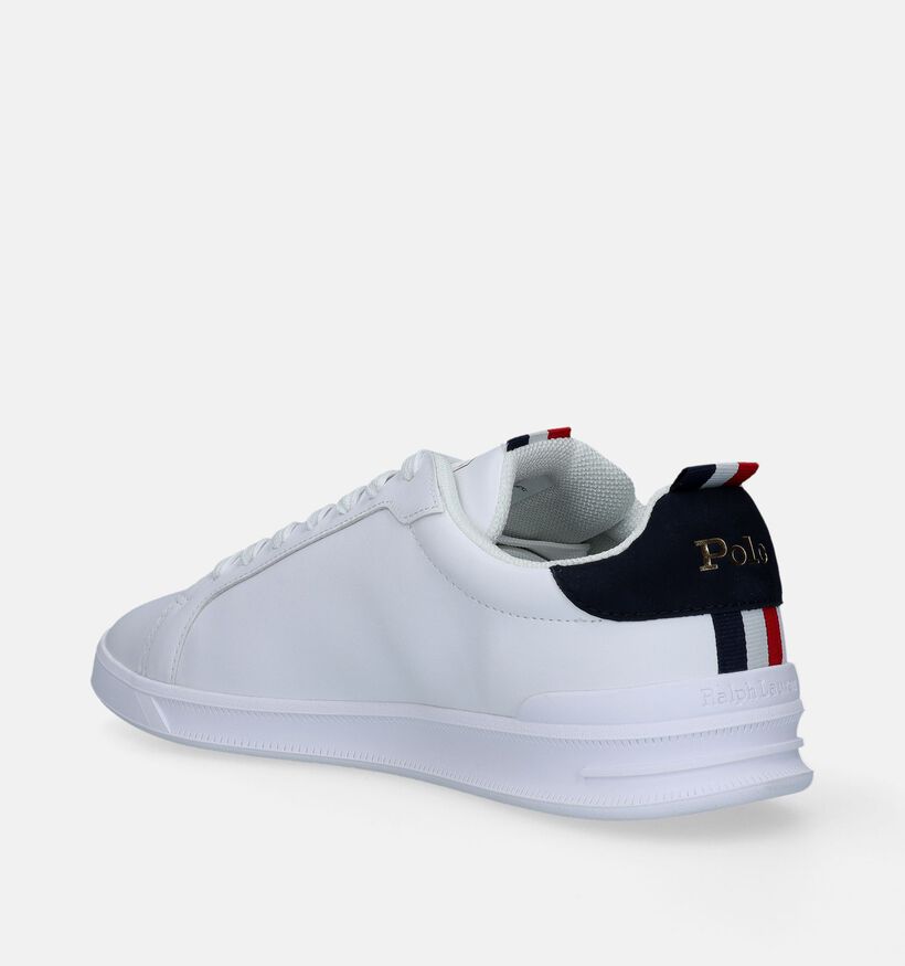 Polo Ralph Lauren HRT Court Chaussures à lacets en Blanc pour hommes (345961)