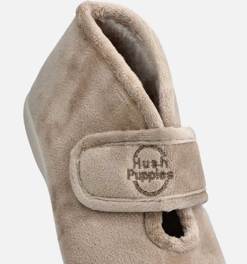 Hush Puppie Orill Beige Hoge Pantoffels voor dames (377689)