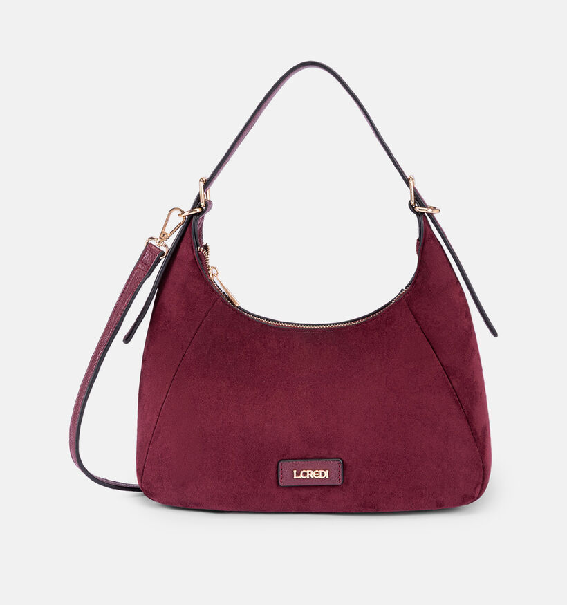 L.Credi Sophronia Bordeaux Schoudertas voor dames (379596)