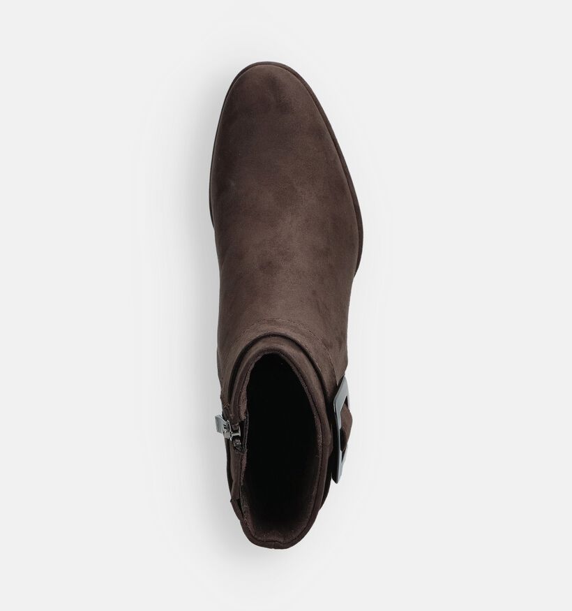 Marco Tozzi Bruine Enkellaarzen voor dames (365019)