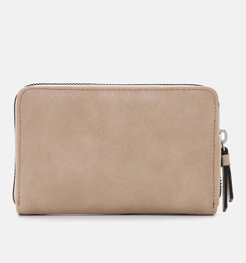 Tamaris Nele  Porte-monnaie zippé en Taupe pour femmes (338623)