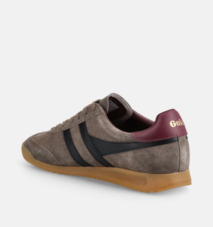 Gola Torpedo Low Baskets en Vert pour hommes (376429) - pour semelles orthop&eacute;diques